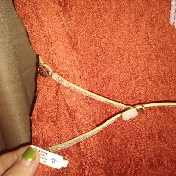 Hippie Lace Dress , necklace, and belt - Picture 4 of 7